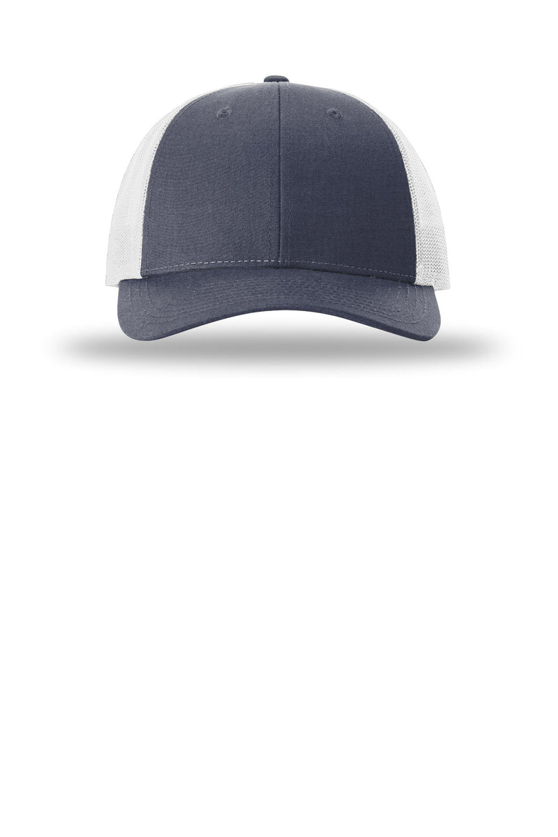 Richardson Low Pro Trucker - Navy Heather/ Light Grey