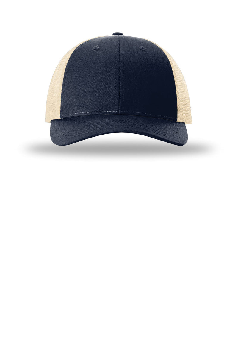 Richardson Low Pro Trucker - Navy/ Khaki