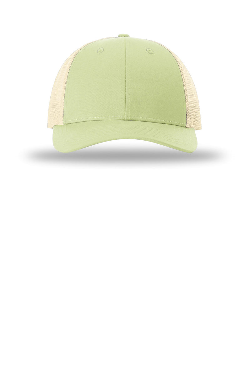 Richardson Low Pro Trucker - Patina Green/ Birch