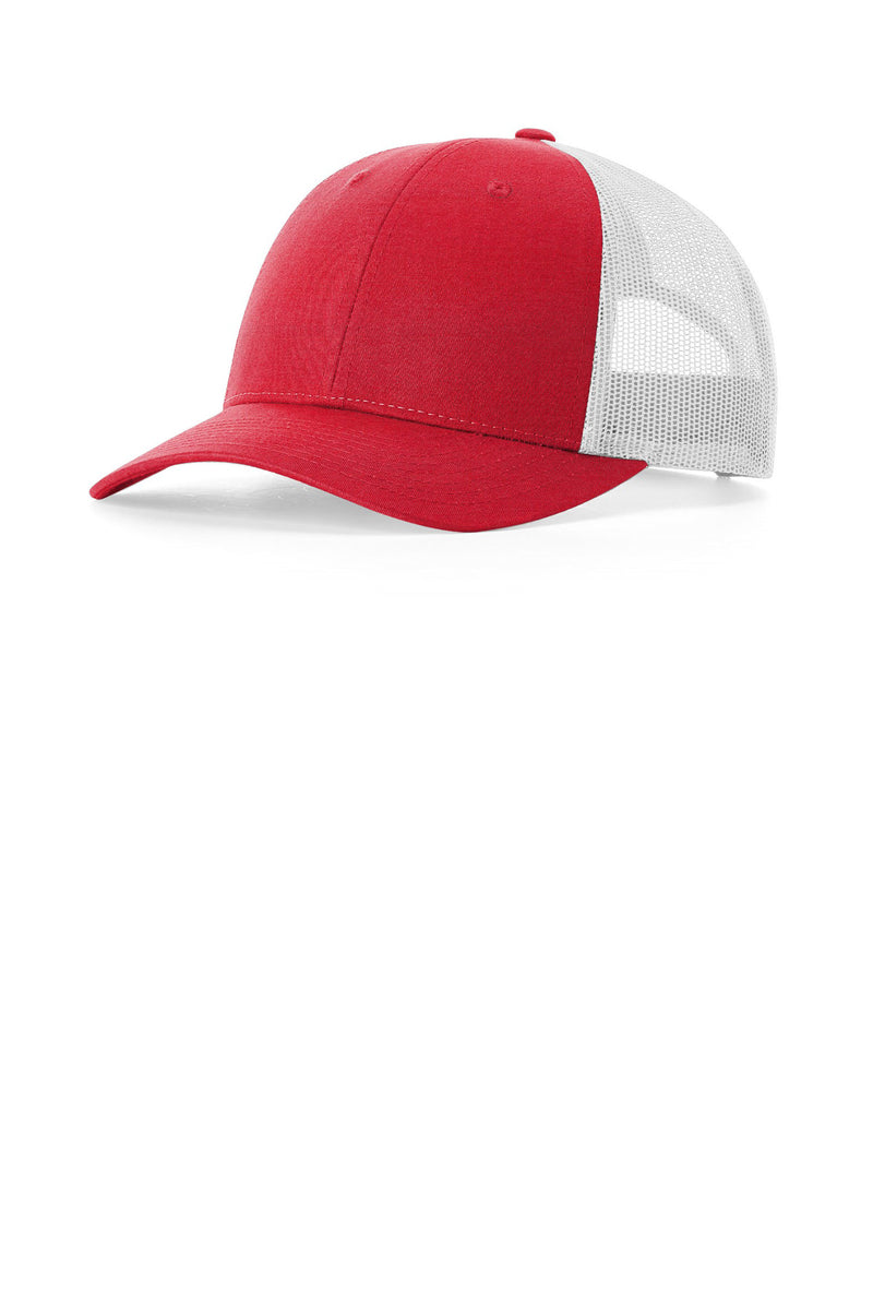 Richardson Low Pro Trucker - Red Heather/ Light Grey