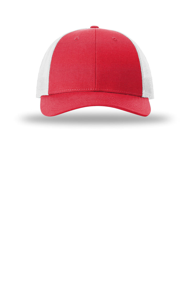 Richardson Low Pro Trucker - Red Heather/ Light Grey