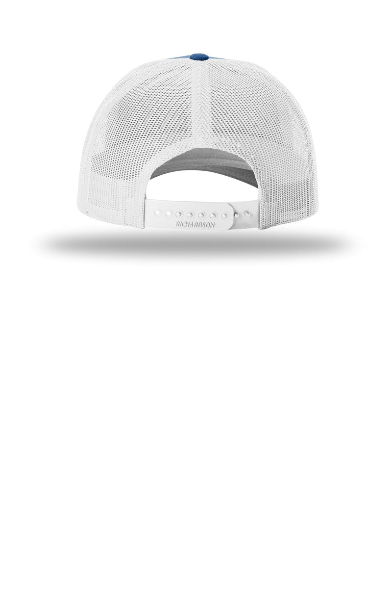 Richardson Low Pro Trucker - Royal Heather/ Light Grey
