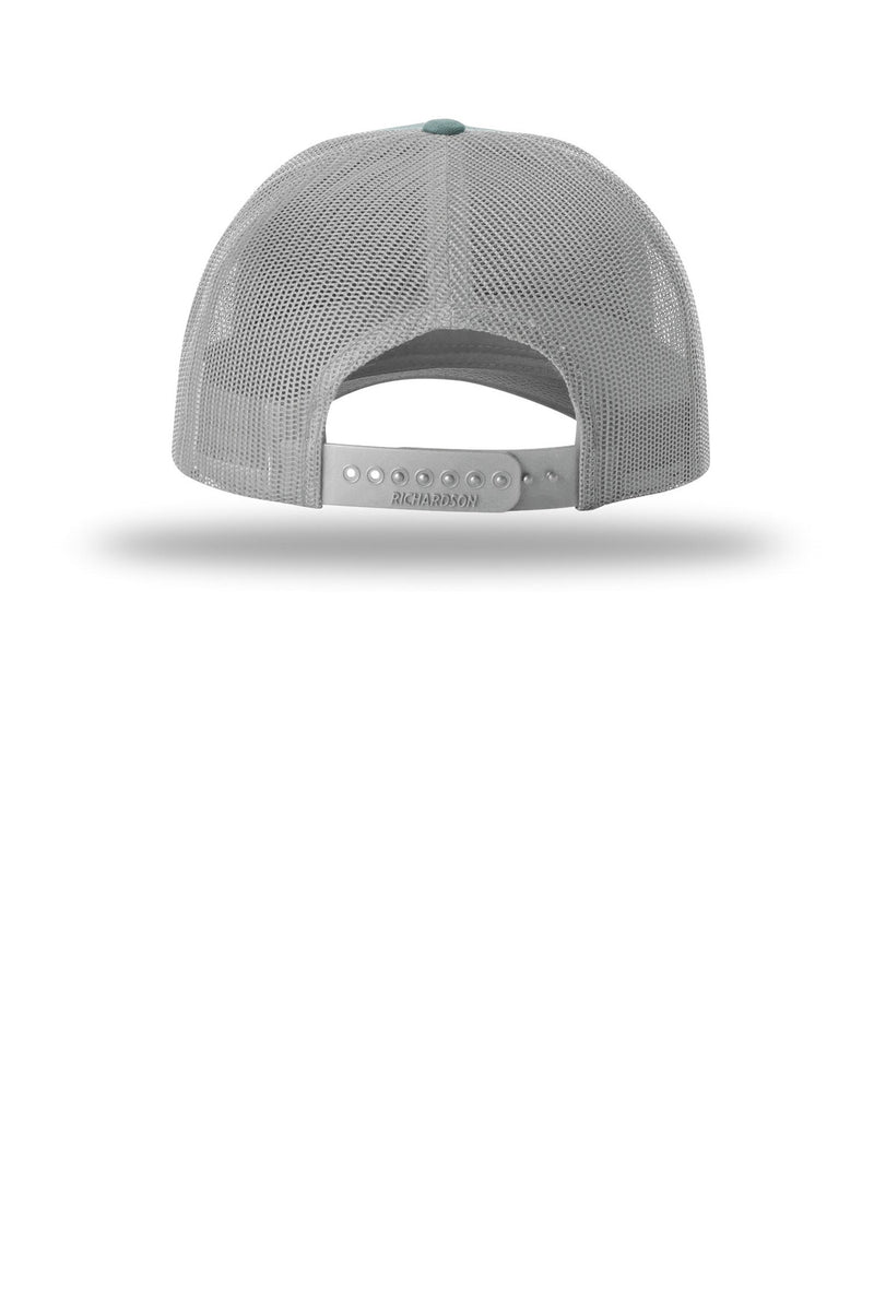 Richardson Low Pro Trucker - Smoke Blue/ Aluminum