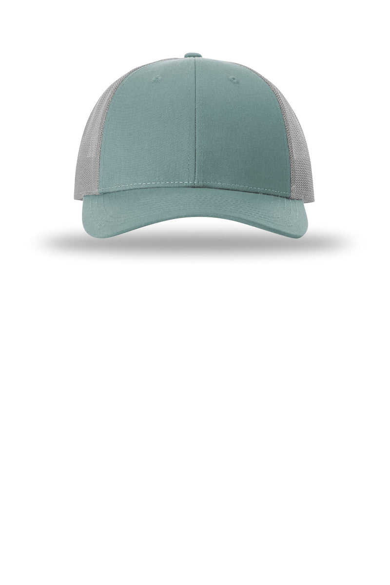 Richardson Low Pro Trucker - Smoke Blue/ Aluminum