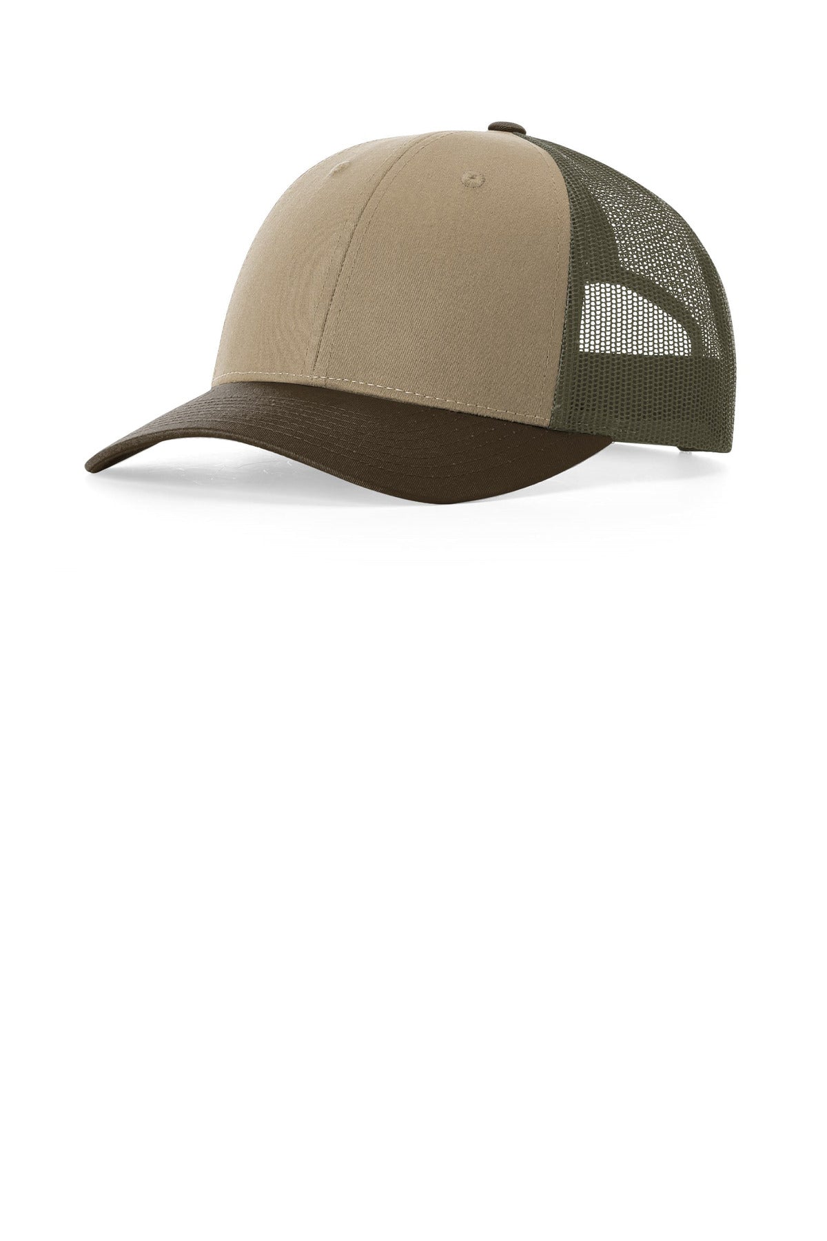 Richardson Low Pro Trucker - Tan/ Loden/ Brown