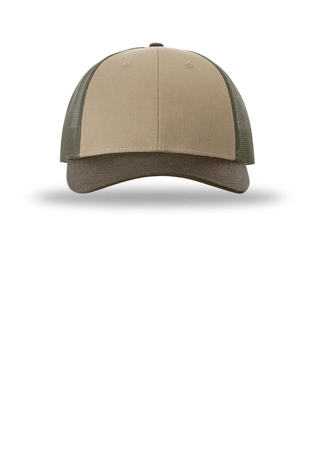 Richardson Low Pro Trucker - Tan/ Loden/ Brown