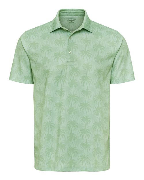 Men's Charleston Sublimated Polo - Palm Green
