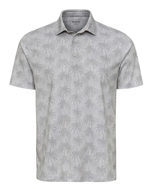 Men's Charleston Sublimated Polo - Silver