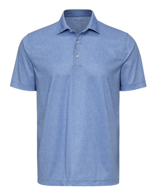Men's Brunswick Performance Polo - Blue Sky