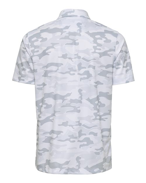 Men's Newport Camo Polo - White Camo