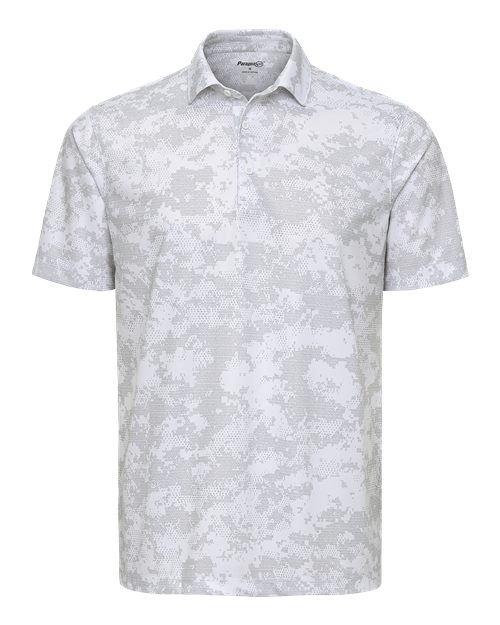 Men's Monterey Printed Polo - White