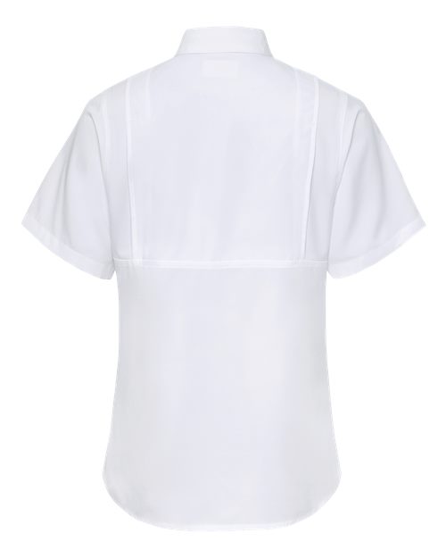 Women's Hatteras Performance Short Sleeve Fishing Shirt - White