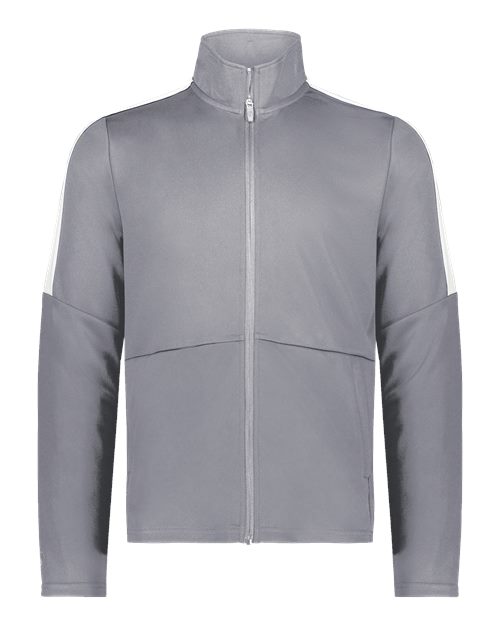 Youth Crosstown Full-Zip Jacket - Graphite/ White