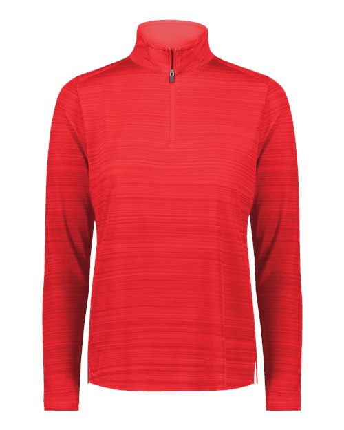 Women's Pursuit Quarter-Zip Pullover - Scarlet
