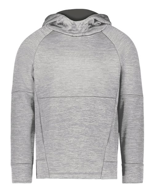 Youth All-Pro Performance Fleece Hooded Sweatshirt - Athletic Grey Heather/ Iron