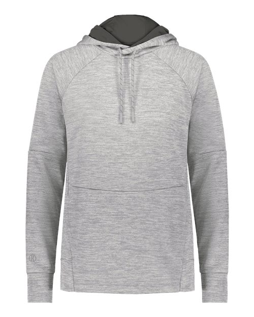 Women's All-Pro Performance Fleece Hooded Sweatshirt - Athletic Grey Heather/ Iron