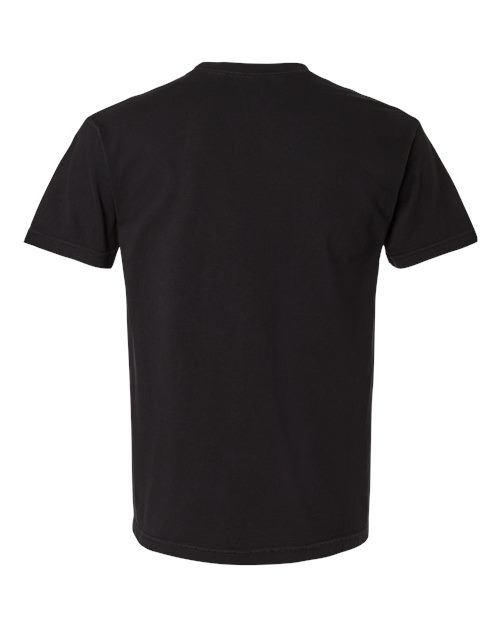 Unisex Garment-Dyed Heavyweight Cotton Tee - True Black