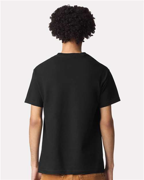 Unisex Garment-Dyed Heavyweight Cotton Tee - True Black