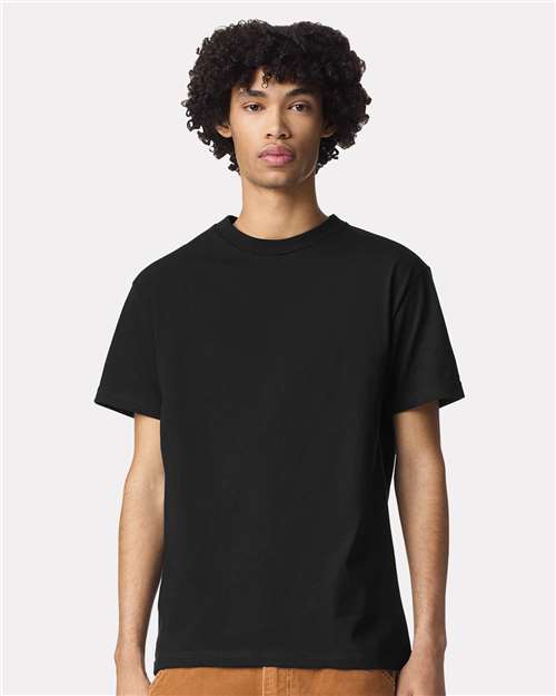 Unisex Garment-Dyed Heavyweight Cotton Tee - True Black