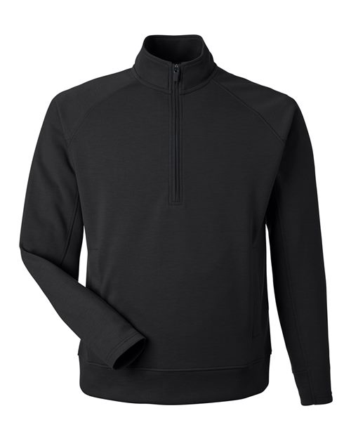 Unisex Apex Fleece Quarter-Zip Sweatshirt - Black