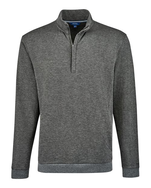 Unisex Explorer Fleece Quarter-Zip Pullover - Charcoal Heather