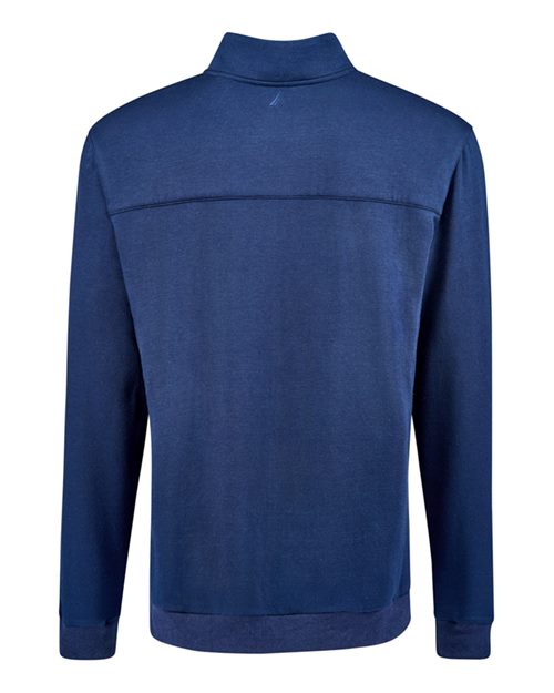Unisex Explorer Fleece Quarter-Zip Pullover - Navy