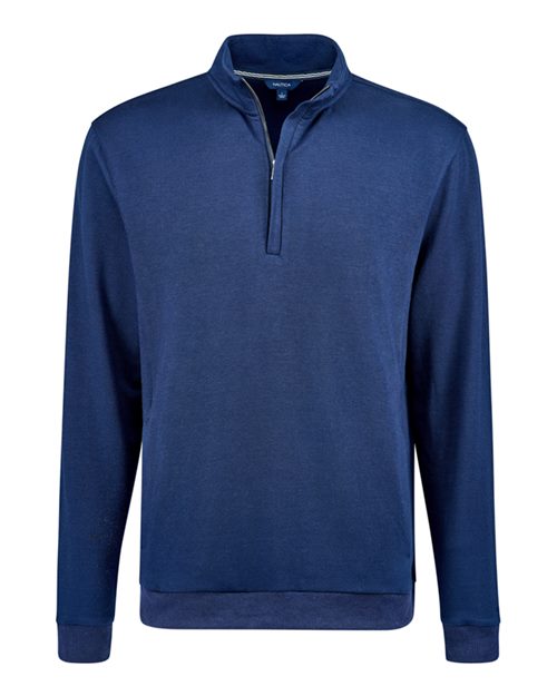 Unisex Explorer Fleece Quarter-Zip Pullover - Navy