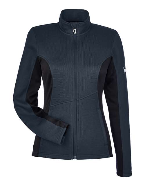 Women's Constant Full-Zip Sweater Fleece Jacket - Frontier/ Black/ White