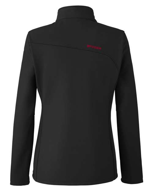 Women's Transport Soft Shell Jacket - Black/ Red