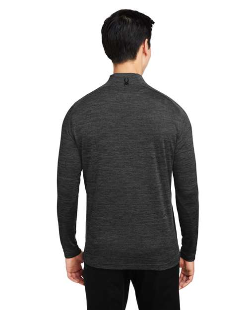 Men's Mission Half-Zip Pullover - Black Jasper