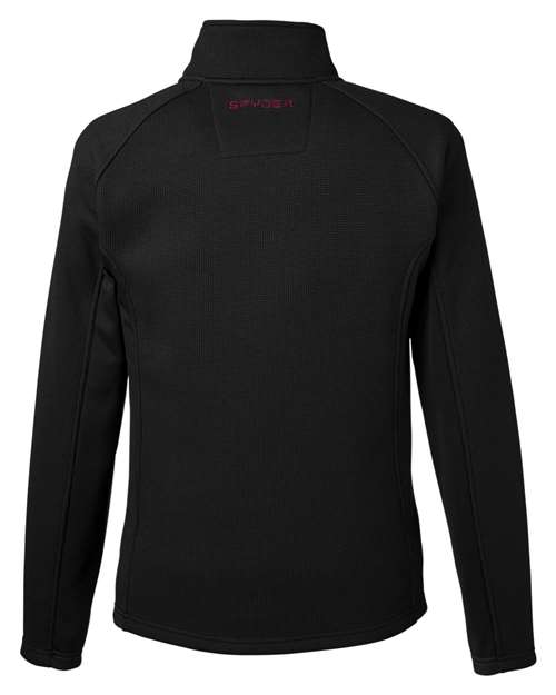 Men's Constant Full-Zip Sweater Fleece Jacket - Black/ Red