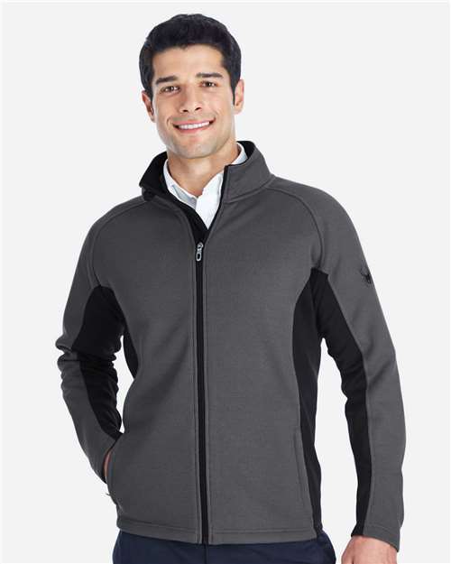 Men's Constant Full-Zip Sweater Fleece Jacket - Polar/ Black