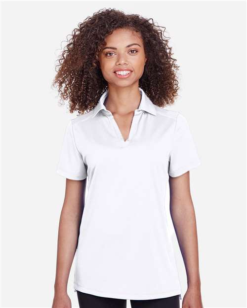 Women's Freestyle Polo - White