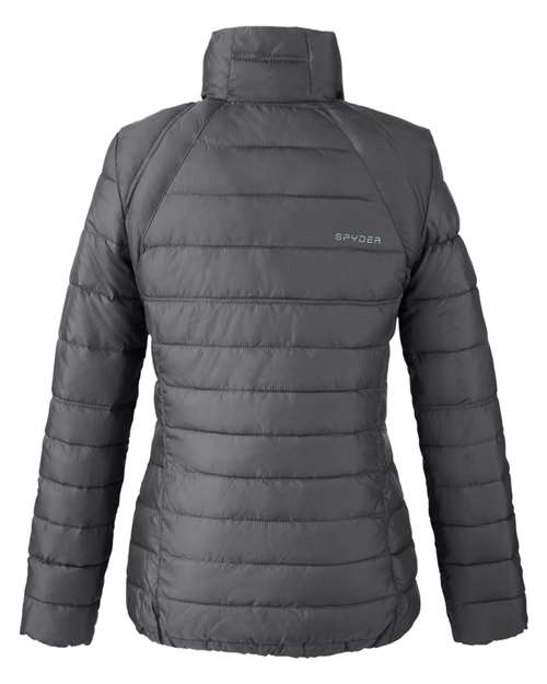 Women's Insulated Puffer Jacket - Polar/ Alloy