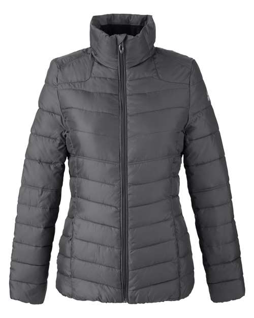 Women's Insulated Puffer Jacket - Polar/ Alloy