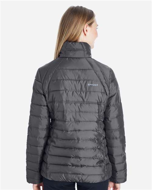 Women's Insulated Puffer Jacket - Polar/ Alloy