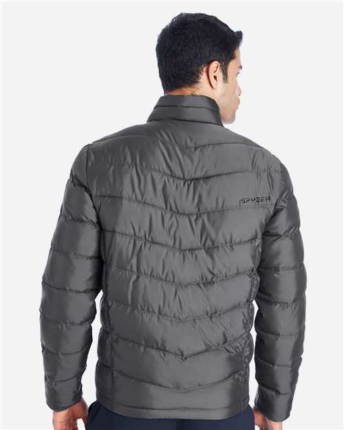 Men's Pelmo Insulated Puffer Jacket - Polar/ Black