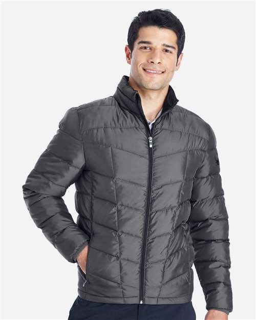 Men's Pelmo Insulated Puffer Jacket - Polar/ Black