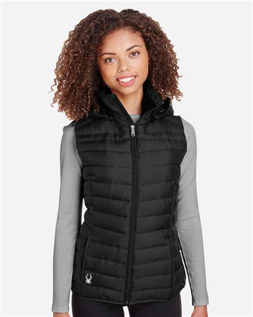 Women's Supreme Puffer Vest - Black