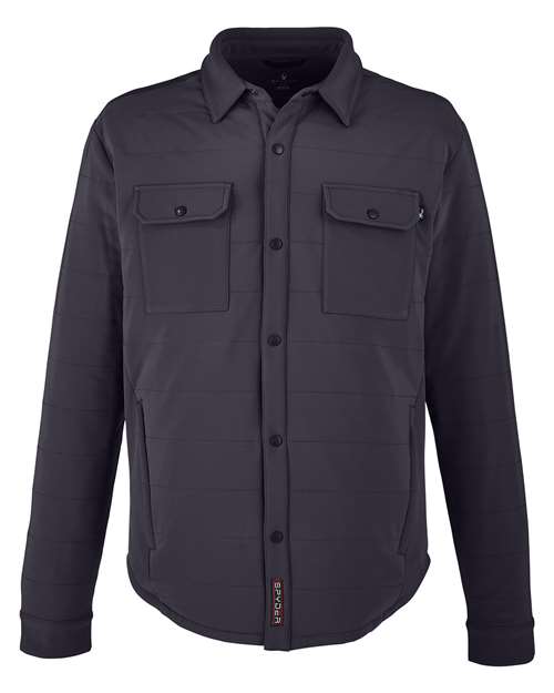 Men's Axis Insulated Shirt Jacket - Black