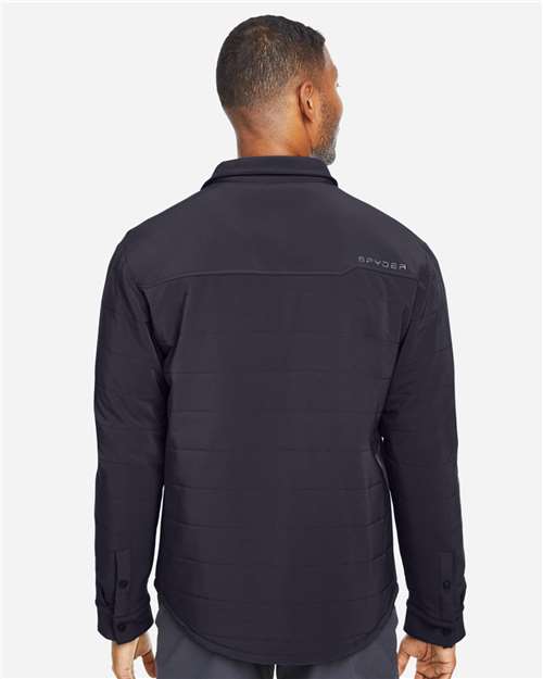 Men's Axis Insulated Shirt Jacket - Black