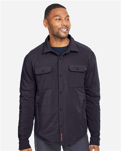 Men's Axis Insulated Shirt Jacket - Black