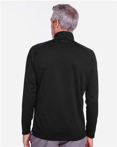 Men's Freestyle Half-Zip Pullover - Black