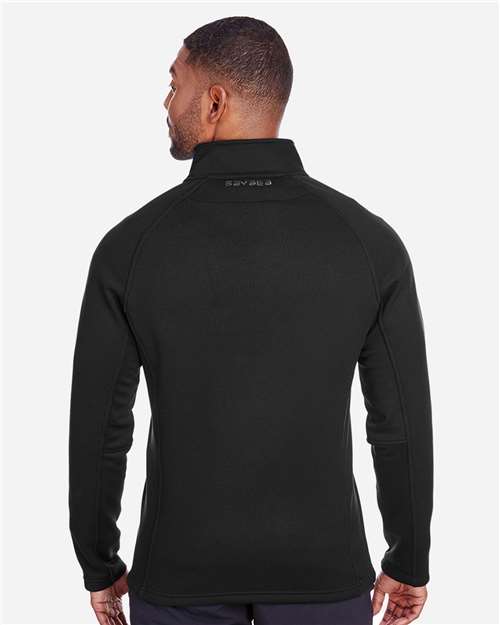 Men's Constant Half-Zip Sweater Fleece Pullover - Black