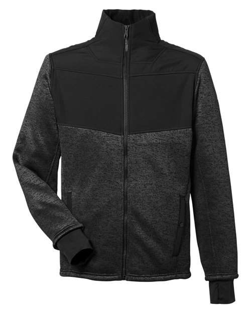 Men's Passage Sweater Jacket - Black Powder/ Black