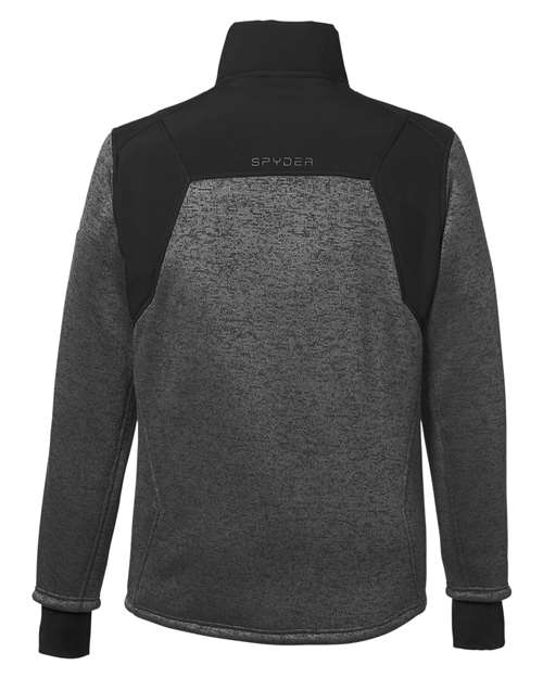 Men's Passage Sweater Jacket - Polar Powder/ Black