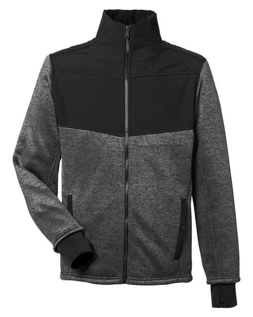 Men's Passage Sweater Jacket - Polar Powder/ Black