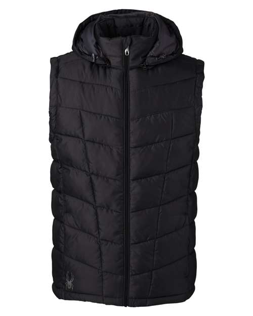 Men's Pelmo Puffer Vest - Black