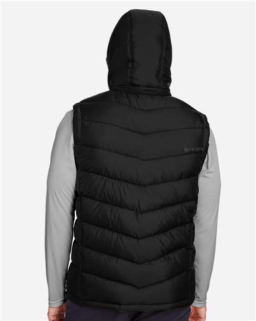 Men's Pelmo Puffer Vest - Black
