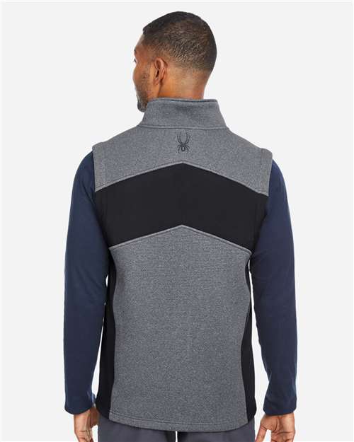 Men's Pursuit Vest - Black Heather/ Black